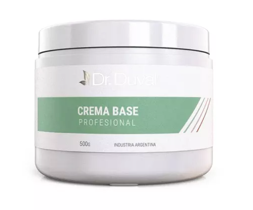 Crema Base profesional con ph balanceado, diseñada para sumar princ activos x500g. Dr Duval